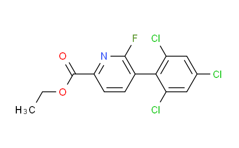 AM94344 | 1361553-82-3 | Ethyl 6-fluoro-5-(2,4,6-trichlorophenyl)picolinate