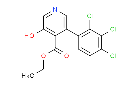 AM94352 | 1361528-34-8 | Ethyl 3-hydroxy-5-(2,3,4-trichlorophenyl)isonicotinate