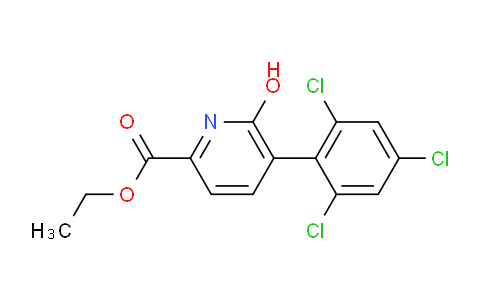 AM94365 | 1361528-41-7 | Ethyl 6-hydroxy-5-(2,4,6-trichlorophenyl)picolinate
