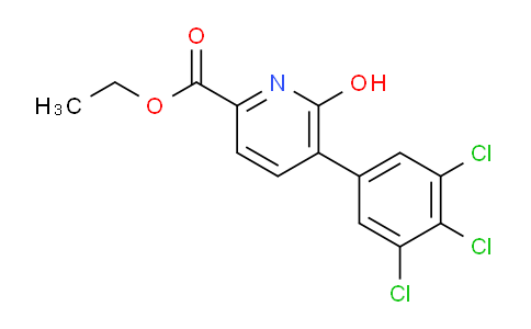 AM94366 | 1361507-18-7 | Ethyl 6-hydroxy-5-(3,4,5-trichlorophenyl)picolinate