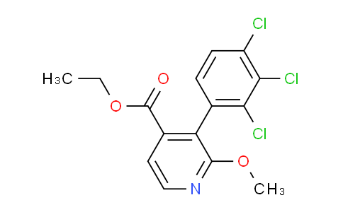 AM94367 | 1361520-56-0 | Ethyl 2-methoxy-3-(2,3,4-trichlorophenyl)isonicotinate