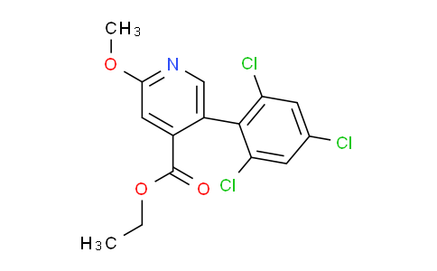 AM94371 | 1361602-98-3 | Ethyl 2-methoxy-5-(2,4,6-trichlorophenyl)isonicotinate