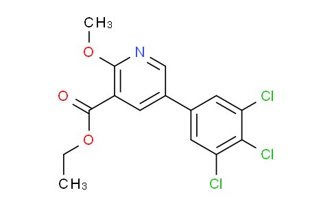 AM94378 | 1361667-25-5 | Ethyl 2-methoxy-5-(3,4,5-trichlorophenyl)nicotinate