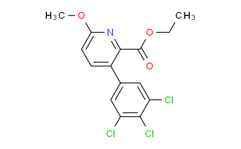 AM94387 | 1361583-64-3 | Ethyl 6-methoxy-3-(3,4,5-trichlorophenyl)picolinate