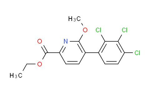 AM94388 | 1361489-07-7 | Ethyl 6-methoxy-5-(2,3,4-trichlorophenyl)picolinate