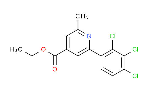 AM94394 | 1361661-88-2 | Ethyl 2-methyl-6-(2,3,4-trichlorophenyl)isonicotinate