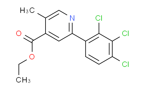 AM94400 | 1361489-14-6 | Ethyl 5-methyl-2-(2,3,4-trichlorophenyl)isonicotinate