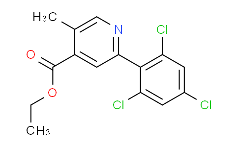 AM94401 | 1361564-37-5 | Ethyl 5-methyl-2-(2,4,6-trichlorophenyl)isonicotinate