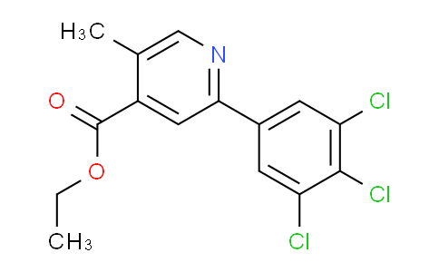 AM94402 | 1361515-34-5 | Ethyl 5-methyl-2-(3,4,5-trichlorophenyl)isonicotinate