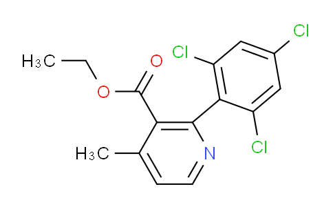 AM94407 | 1361661-96-2 | Ethyl 4-methyl-2-(2,4,6-trichlorophenyl)nicotinate