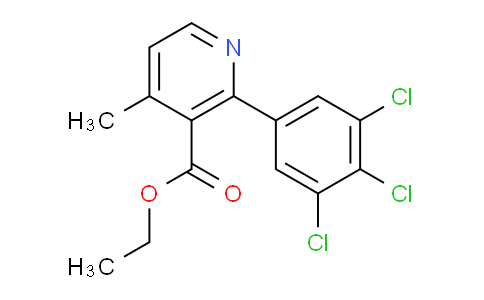AM94408 | 1361544-71-9 | Ethyl 4-methyl-2-(3,4,5-trichlorophenyl)nicotinate