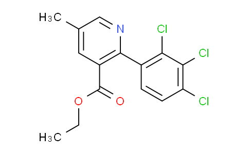 AM94409 | 1361648-72-7 | Ethyl 5-methyl-2-(2,3,4-trichlorophenyl)nicotinate