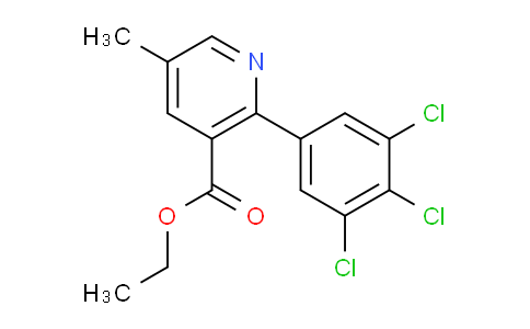 AM94411 | 1361594-81-1 | Ethyl 5-methyl-2-(3,4,5-trichlorophenyl)nicotinate