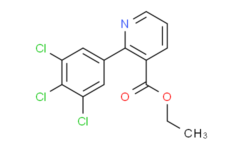 Ethyl 2-(3,4,5-trichlorophenyl)nicotinate