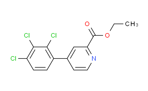 Ethyl 4-(2,3,4-trichlorophenyl)picolinate