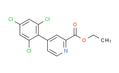 Ethyl 4-(2,4,6-trichlorophenyl)picolinate