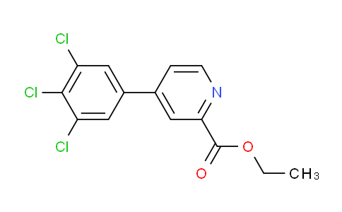 Ethyl 4-(3,4,5-trichlorophenyl)picolinate