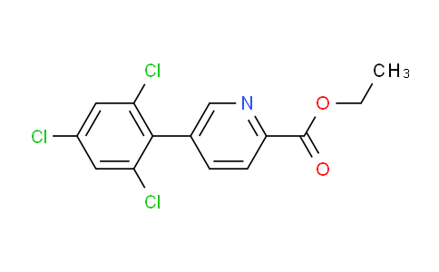 Ethyl 5-(2,4,6-trichlorophenyl)picolinate