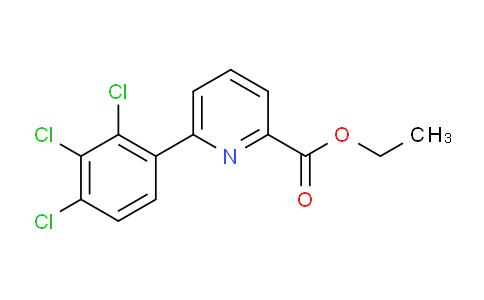 Ethyl 6-(2,3,4-trichlorophenyl)picolinate