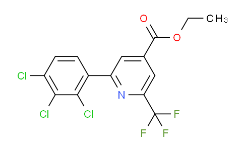 AM94444 | 1361662-29-4 | Ethyl 2-(2,3,4-trichlorophenyl)-6-(trifluoromethyl)isonicotinate