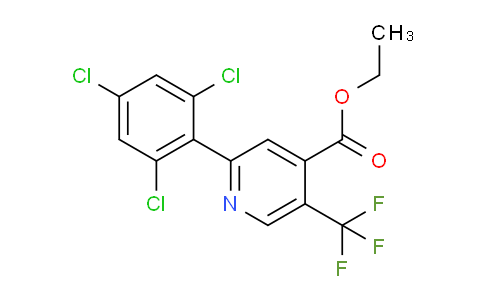 AM94446 | 1361469-29-5 | Ethyl 2-(2,4,6-trichlorophenyl)-5-(trifluoromethyl)isonicotinate