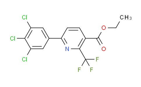 Ethyl 6-(3,4,5-trichlorophenyl)-2-(trifluoromethyl)nicotinate