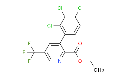Ethyl 3-(2,3,4-trichlorophenyl)-5-(trifluoromethyl)picolinate