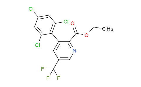 Ethyl 3-(2,4,6-trichlorophenyl)-5-(trifluoromethyl)picolinate