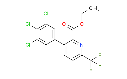 Ethyl 3-(3,4,5-trichlorophenyl)-6-(trifluoromethyl)picolinate