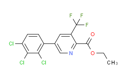 Ethyl 5-(2,3,4-trichlorophenyl)-3-(trifluoromethyl)picolinate
