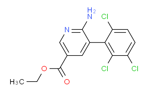 AM94489 | 1361478-95-6 | Ethyl 6-amino-5-(2,3,6-trichlorophenyl)nicotinate