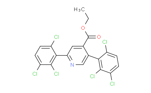 Ethyl 2,5-bis(2,3,6-trichlorophenyl)isonicotinate