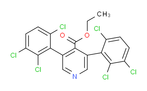 Ethyl 3,5-bis(2,3,6-trichlorophenyl)isonicotinate