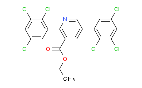 Ethyl 2,5-bis(2,3,5-trichlorophenyl)nicotinate