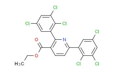 Ethyl 2,6-bis(2,3,5-trichlorophenyl)nicotinate