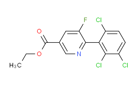 AM94554 | 1361479-77-7 | Ethyl 5-fluoro-6-(2,3,6-trichlorophenyl)nicotinate