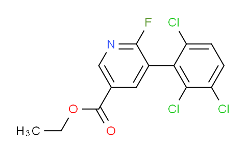 AM94558 | 1361652-48-3 | Ethyl 6-fluoro-5-(2,3,6-trichlorophenyl)nicotinate