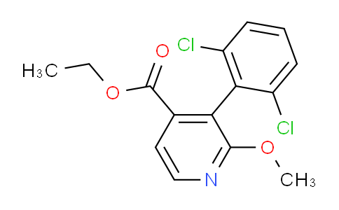 AM94561 | 1361824-93-2 | Ethyl 3-(2,6-dichlorophenyl)-2-methoxyisonicotinate