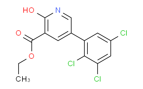 Ethyl 2-hydroxy-5-(2,3,5-trichlorophenyl)nicotinate