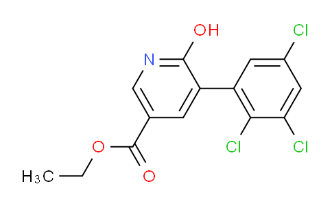 Ethyl 6-hydroxy-5-(2,3,5-trichlorophenyl)nicotinate