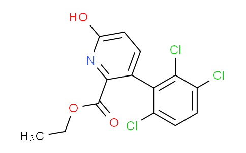 Ethyl 6-hydroxy-3-(2,3,6-trichlorophenyl)picolinate