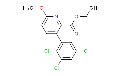 AM94605 | 1361490-72-3 | Ethyl 6-methoxy-3-(2,3,5-trichlorophenyl)picolinate