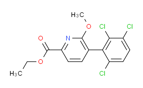 AM94608 | 1361476-19-8 | Ethyl 6-methoxy-5-(2,3,6-trichlorophenyl)picolinate