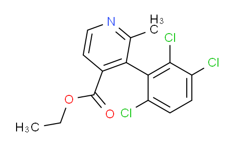 AM94610 | 1361562-95-9 | Ethyl 2-methyl-3-(2,3,6-trichlorophenyl)isonicotinate