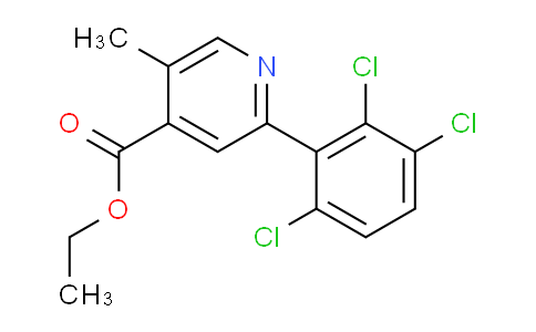 Ethyl 5-methyl-2-(2,3,6-trichlorophenyl)isonicotinate