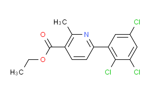 Ethyl 2-methyl-6-(2,3,5-trichlorophenyl)nicotinate