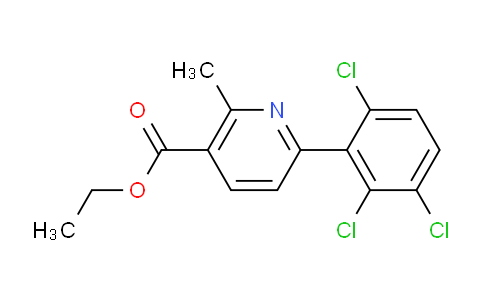 Ethyl 2-methyl-6-(2,3,6-trichlorophenyl)nicotinate