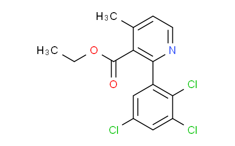 Ethyl 4-methyl-2-(2,3,5-trichlorophenyl)nicotinate