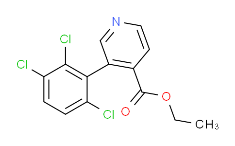 Ethyl 3-(2,3,6-trichlorophenyl)isonicotinate