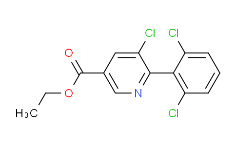 AM94672 | 1361694-33-8 | Ethyl 5-chloro-6-(2,6-dichlorophenyl)nicotinate